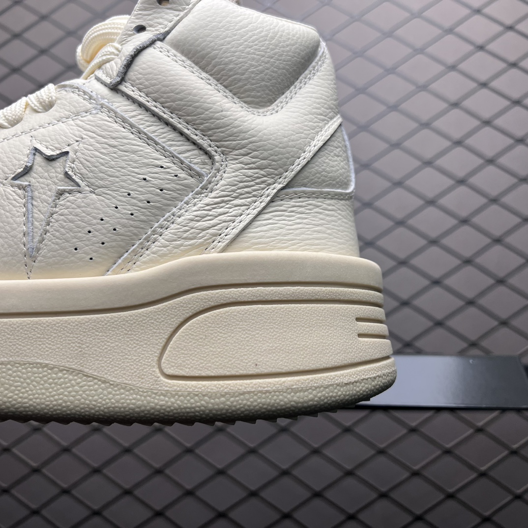 RICK OWENS DRKSHDW x Converse TURBOWPN Retro Basketball Shoes "White" (172343C)