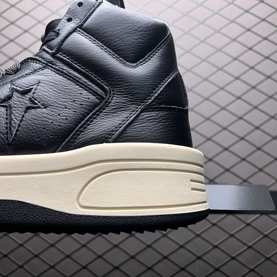 RICK OWENS DRKSHDW x Converse TURBOWPN Retro Basketball Shoes "black" (172342C)