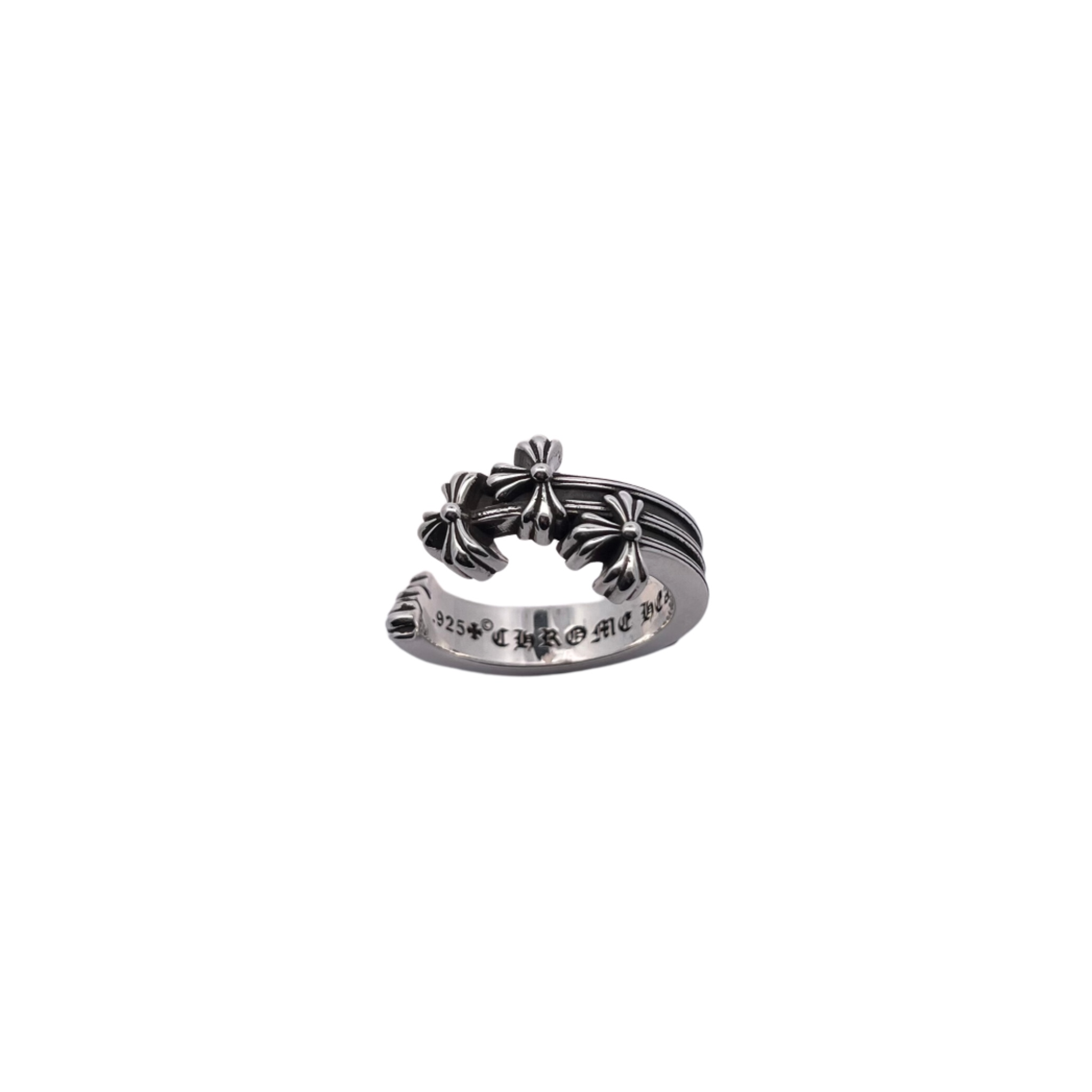CHROME HEARTS Cross Open Ring（CHROME HEARTS 237）