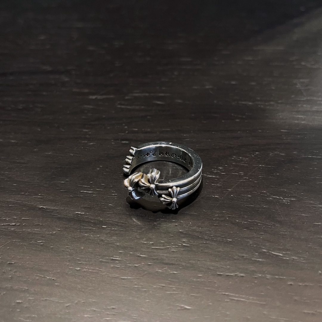 CHROME HEARTS Cross Open Ring（CHROME HEARTS 237）