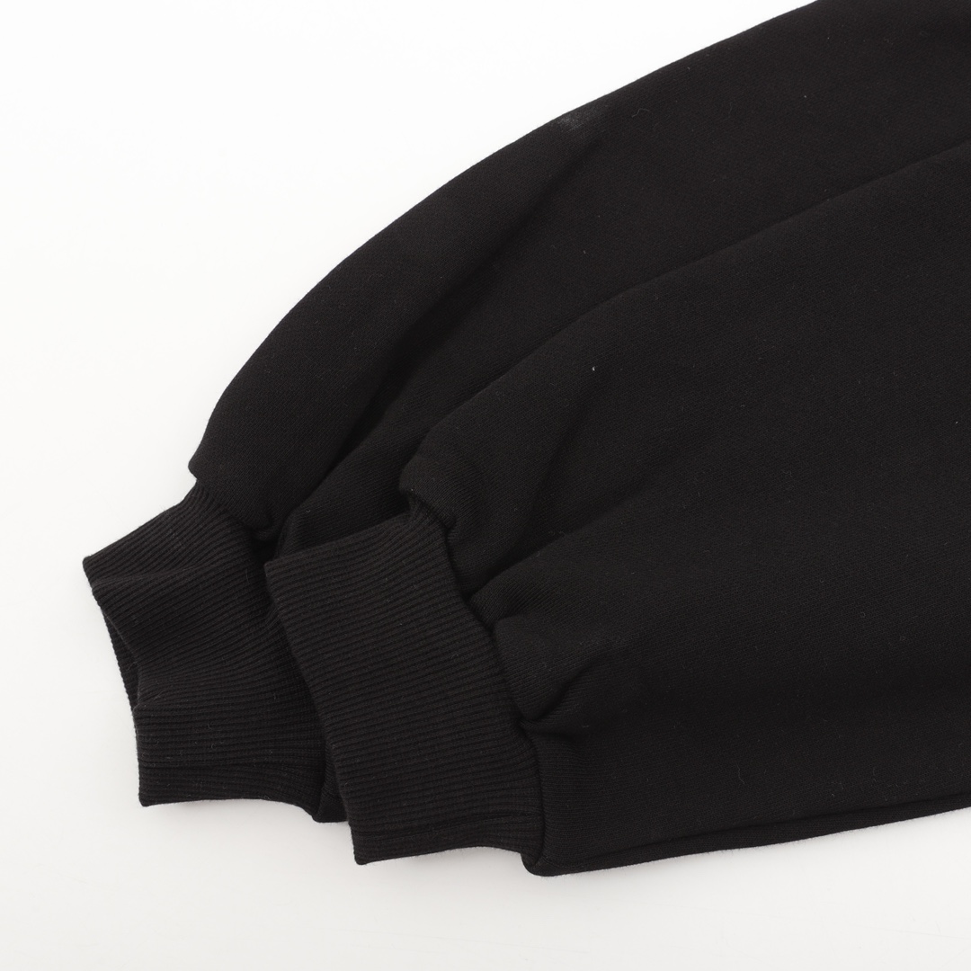 CELINE Triomphe hooded sweater in cotton and cashmere (2Y35D450I-38AW）