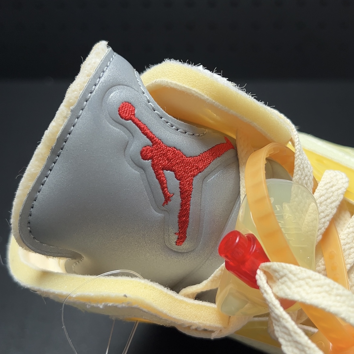 【LJR】Off-White × Nike Air Jordan 5 "Sail" (DH8565-100)