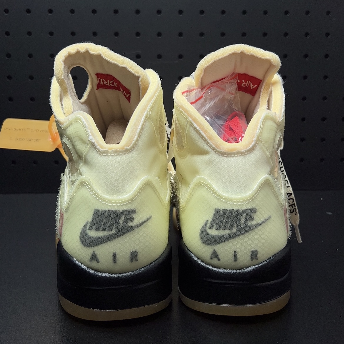 【LJR】Off-White × Nike Air Jordan 5 "Sail" (DH8565-100)