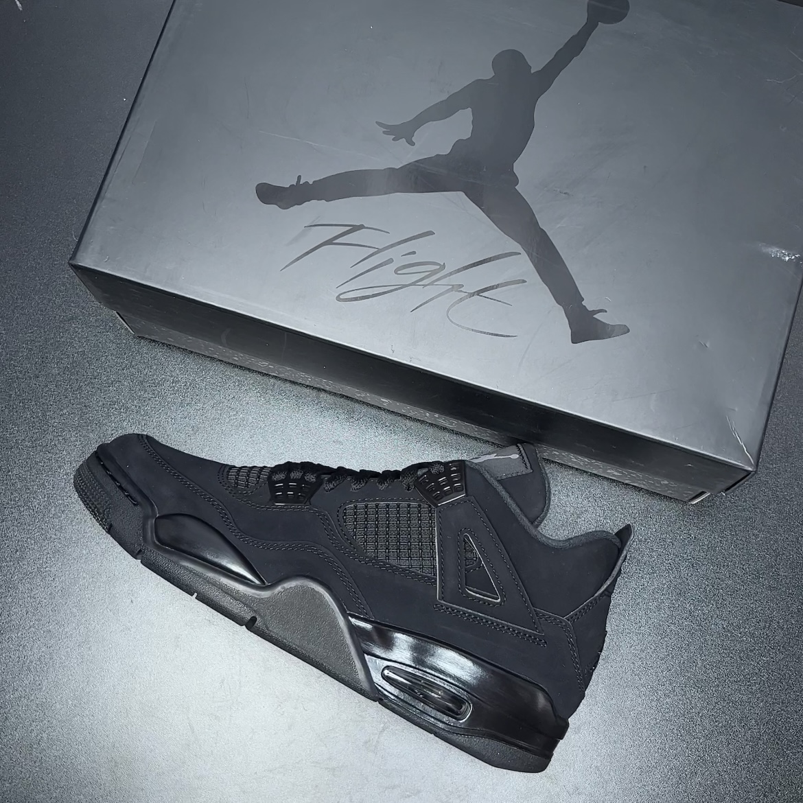 【LJR】Nike Air Jordan 4 "Black Cat" (CU1110-010)