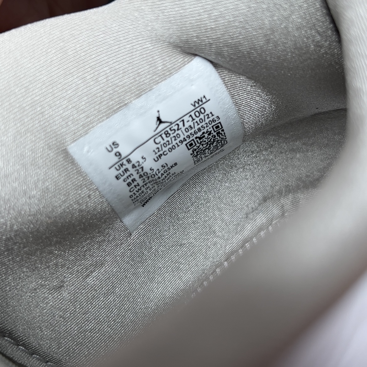 【LJR】Nike Air Jordan 4 "Tech White" ( CT8527-100)