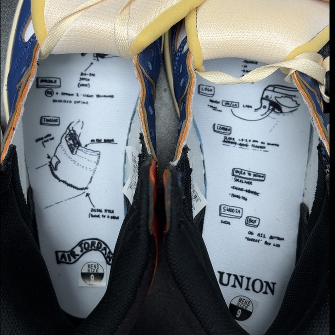 【LJR】Union × Nike Air Jordan 1 Retro High OG NRG "Storm Blue/Varsity Red" （BV1300-146)