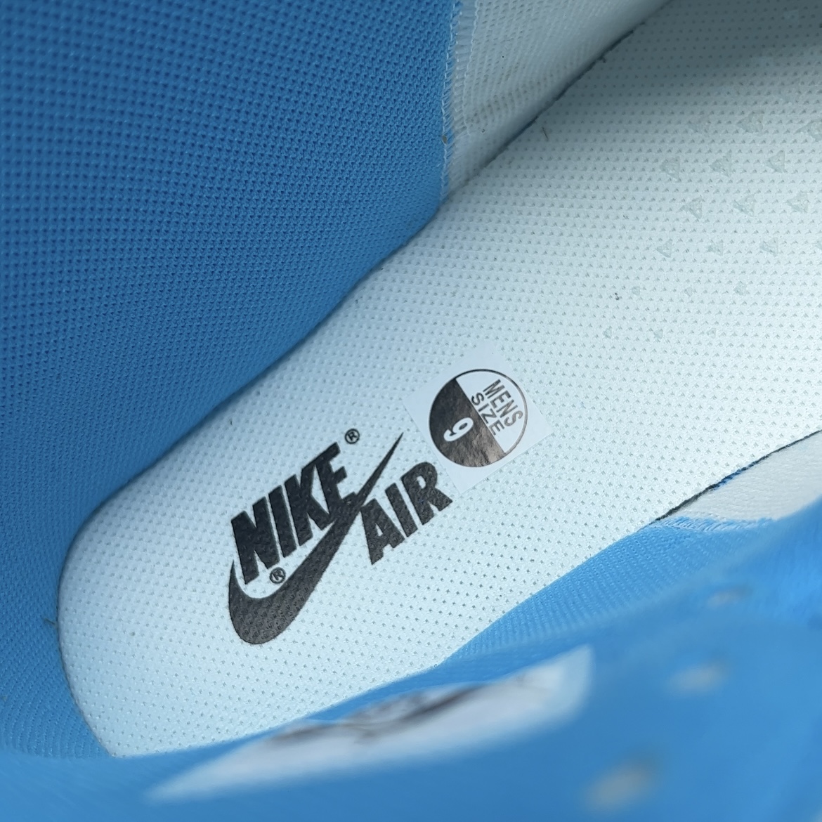 【LJR】Off-White × Nike Air Jordan 1 High UNC "White/Dark Powder Blue"  (AQ0818-148)