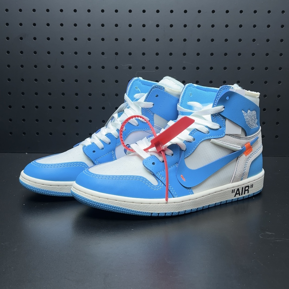 LJR】Off-White × Nike Air Jordan 1 High UNC LJR】Off-White × Nike Air Jordan 1 High UNC