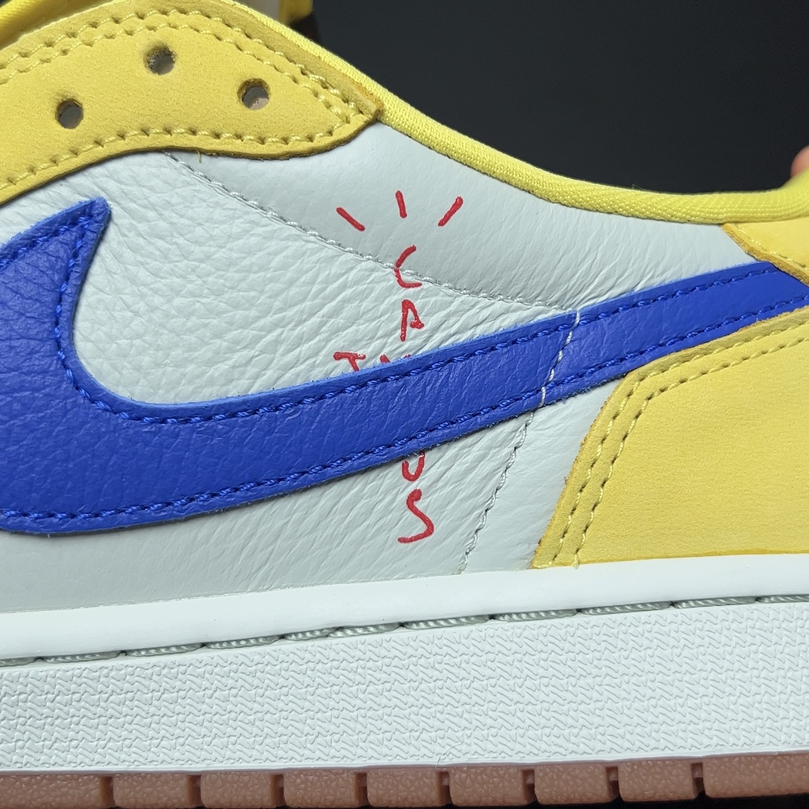 【LJR】Travis Scott × Nike WMNS Air Jordan 1 Low OG "Canary" (DZ4137-700 )