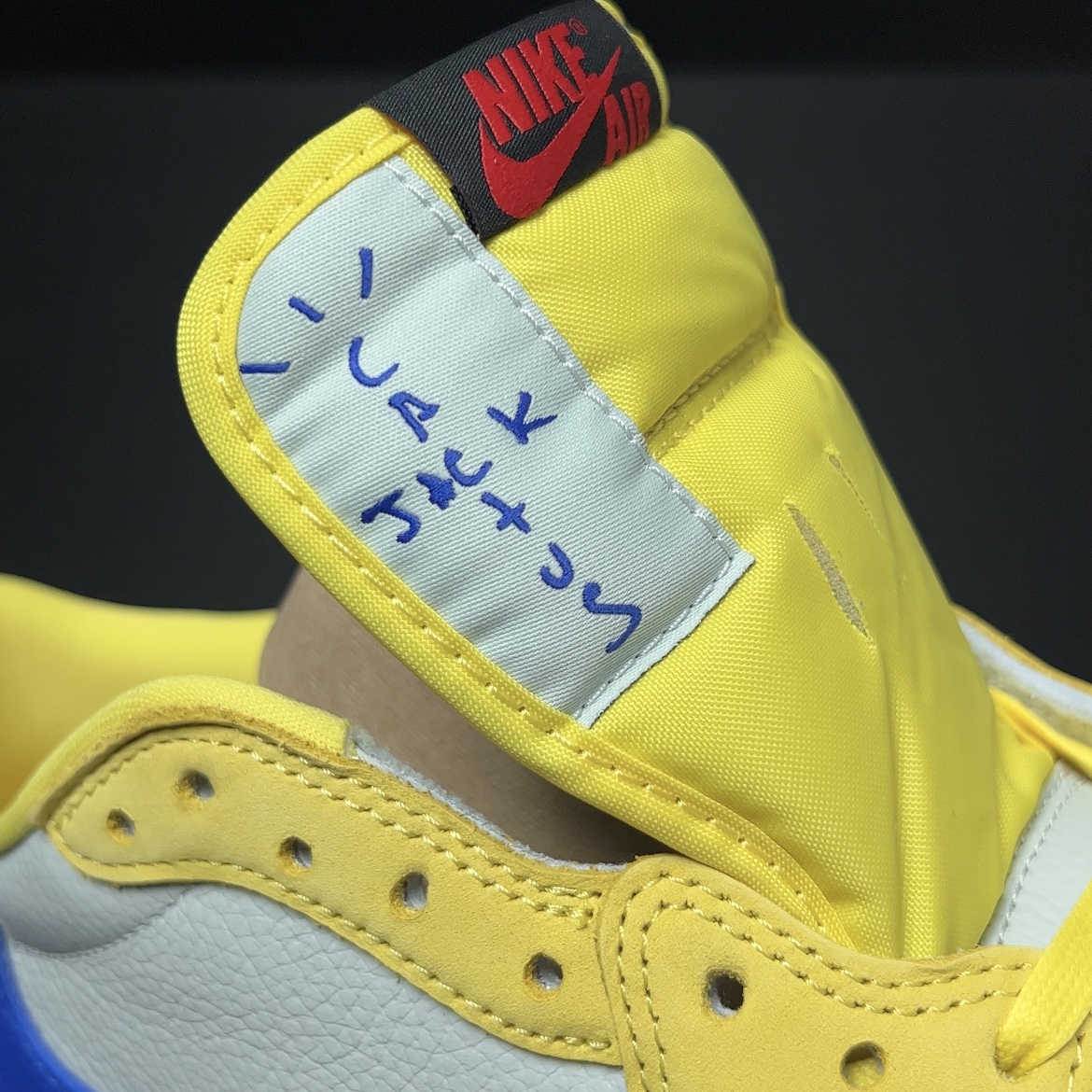 【LJR】Travis Scott × Nike WMNS Air Jordan 1 Low OG "Canary" (DZ4137-700 )