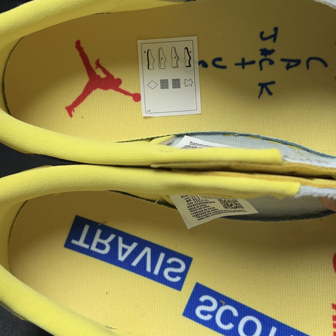 【LJR】Travis Scott × Nike WMNS Air Jordan 1 Low OG "Canary" (DZ4137-700 )