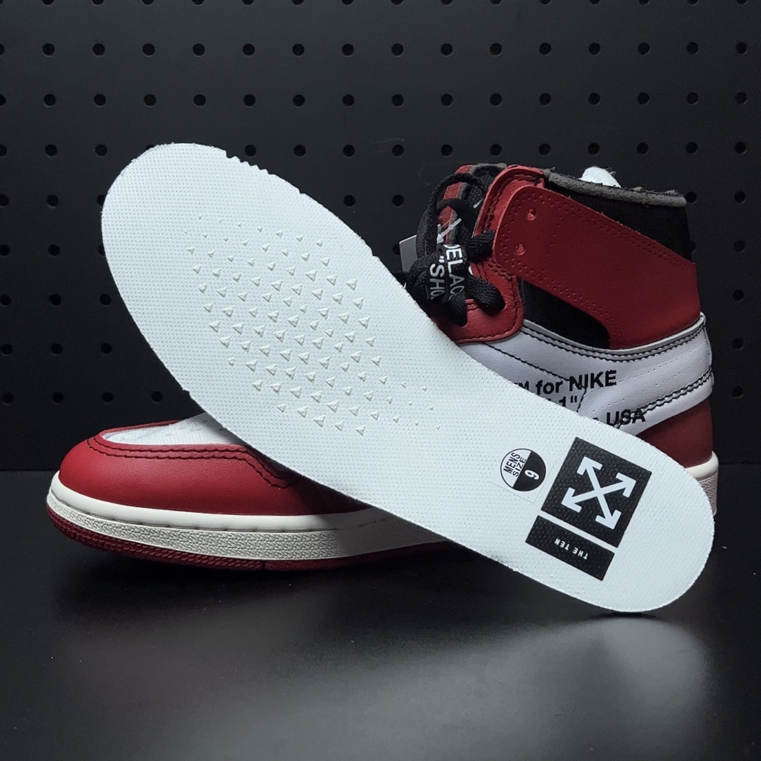 【LJR】Off-White × Nike Air Jordan 1 Retro High The Ten "Chicago"(AA3834-101)