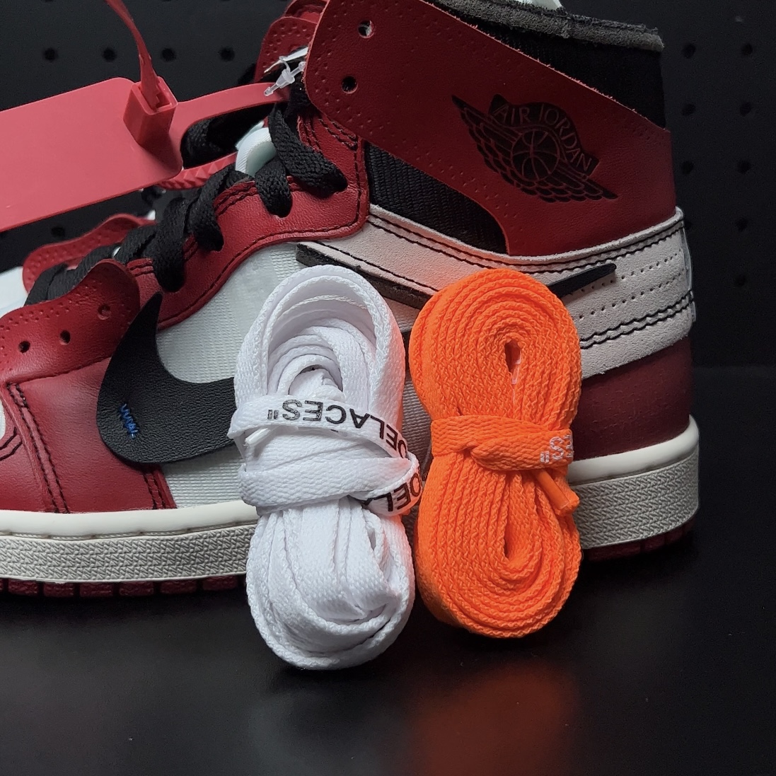 【LJR】Off-White × Nike Air Jordan 1 Retro High The Ten "Chicago"(AA3834-101)