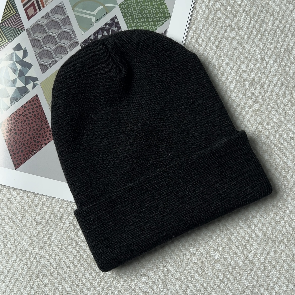 stussy  Wool Beanie“black”（254R5411）
