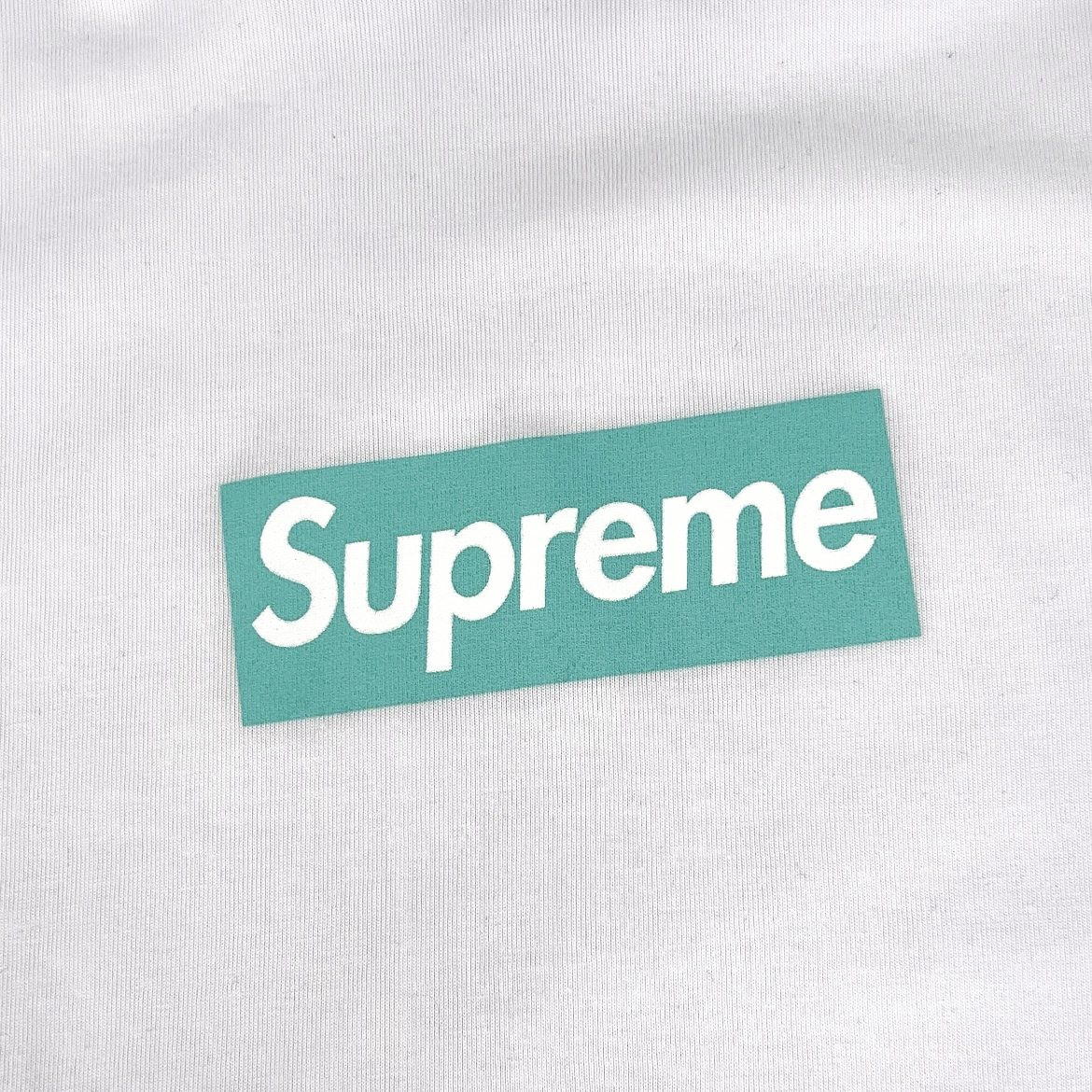 Supreme x Tiffany 21FW Box Logo Tee （SUP-FW21-235）