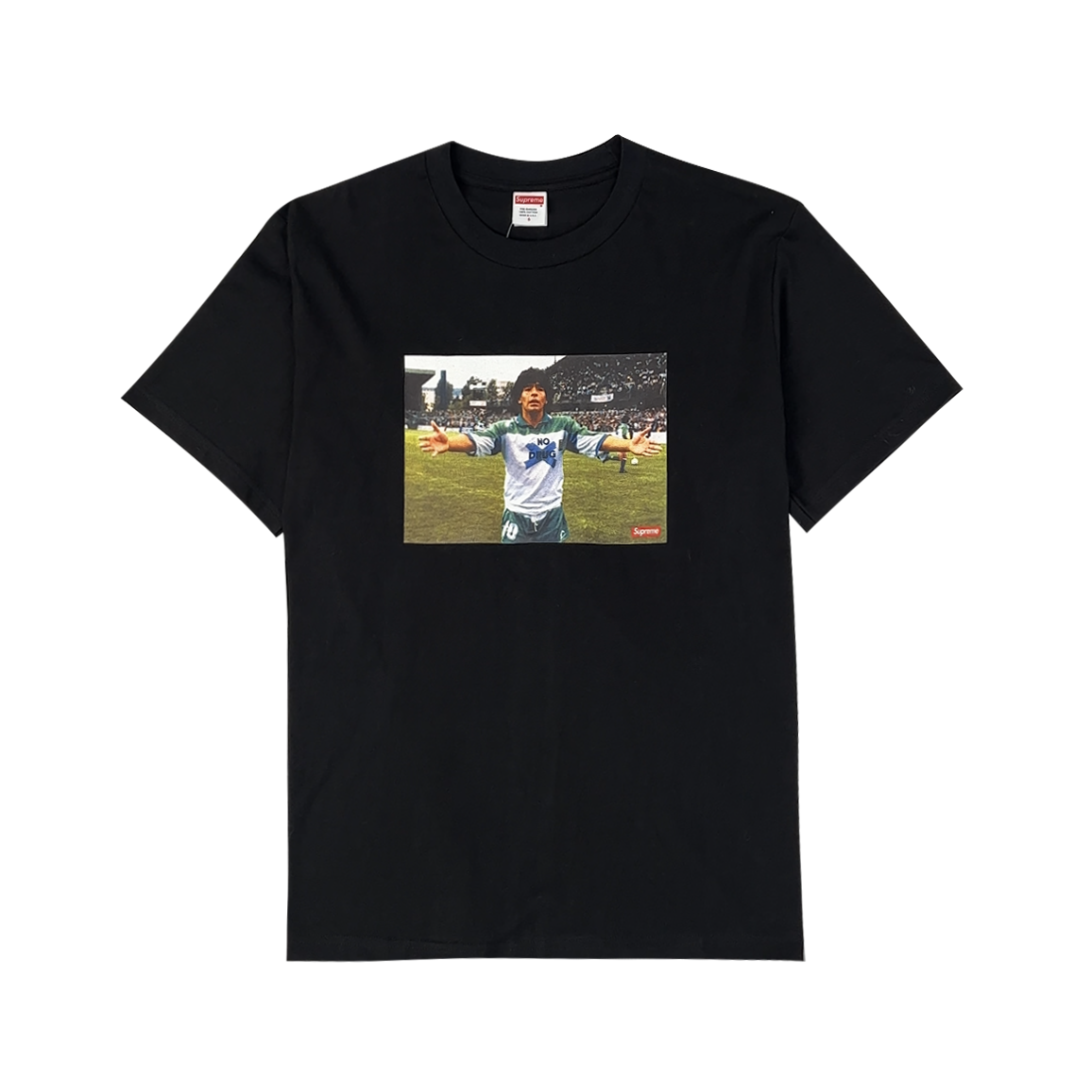 Supreme Maradona Tee "Black"（SUP-SS24-003）