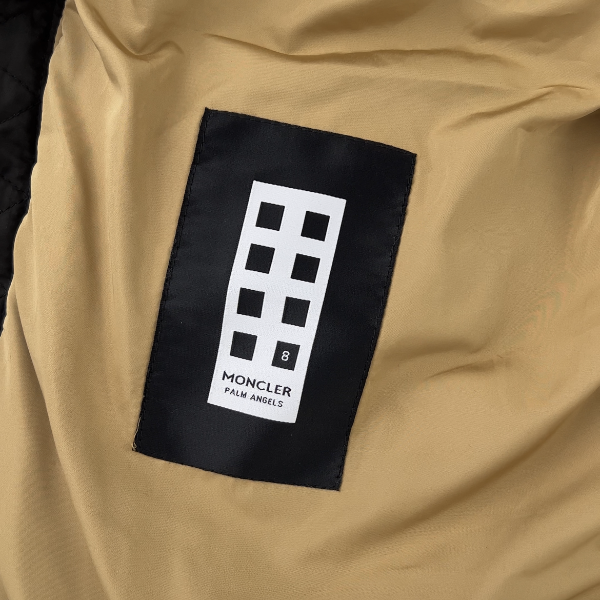 Moncler Genius x Palm Angels collaborative down jacket（G209L1A00019M1356999）