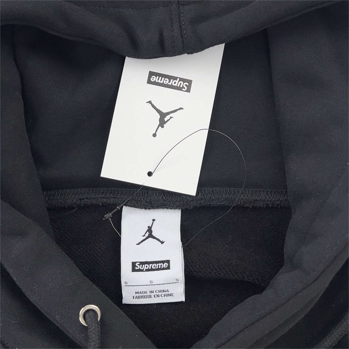 Supreme x Jordan Hooded Sweatshirt（SUP-FW24-070）