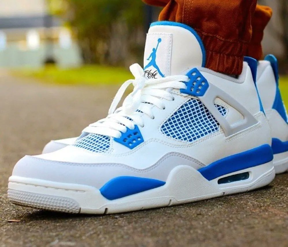 The 2024 Air Jordan 4 Retro "Military Blue" is Now Available ·  JustFreshKicks