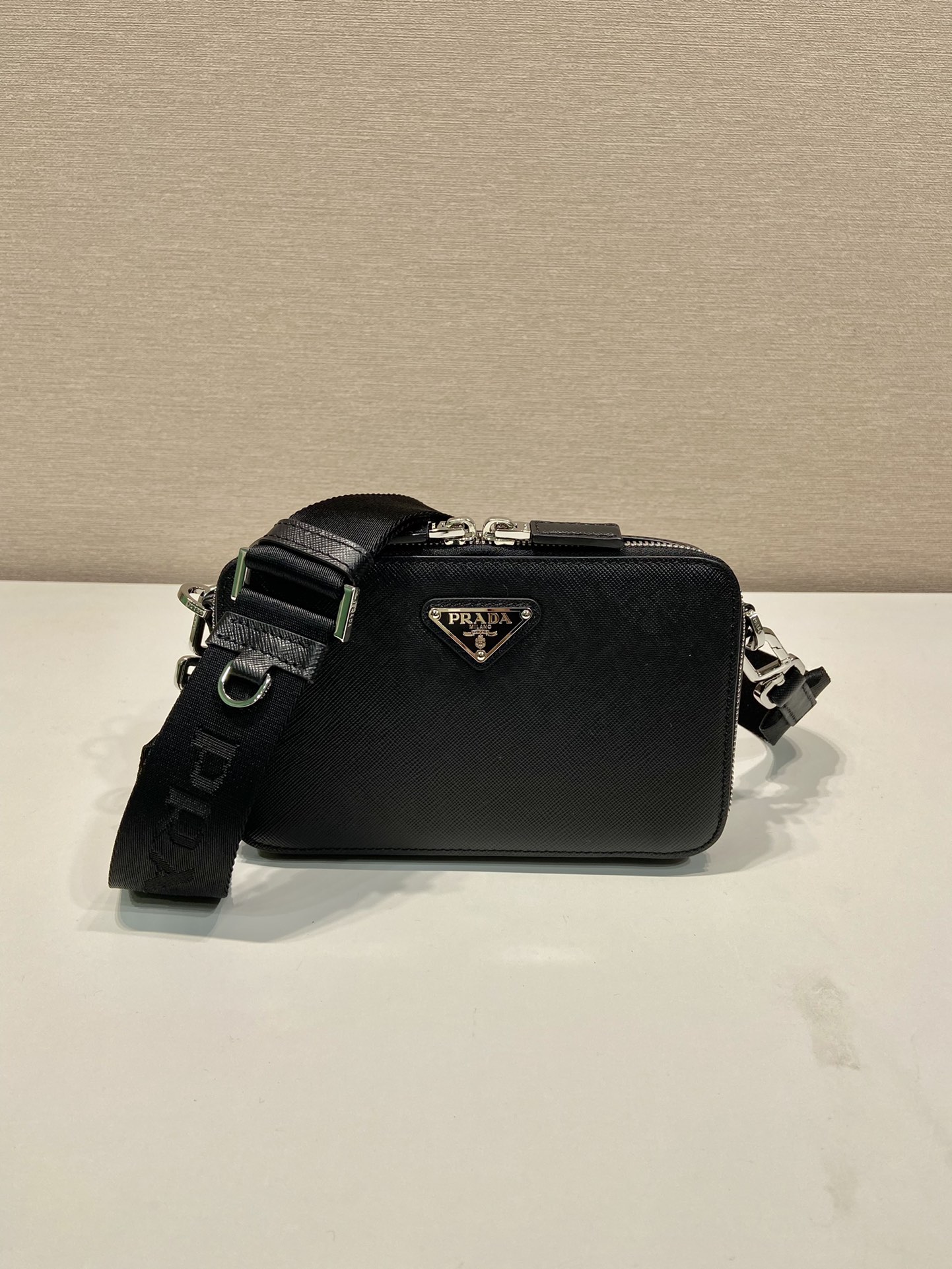 Prada Brick Saffiano Leather Bag (2VH173_9Z2_F0002_V_NOO)