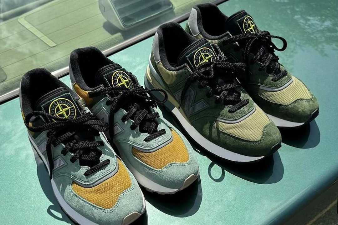 Stone Island × New Balance 574 Legacy 