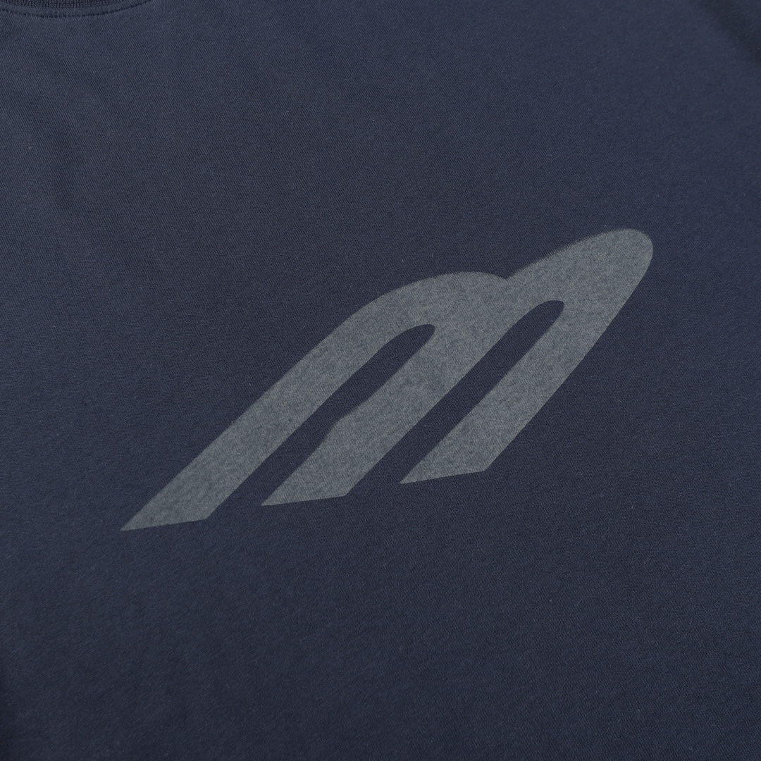 Balenciaga Black 3B Stencil Vintage Jersey Oversized T-shirt（787349TQVU41083）