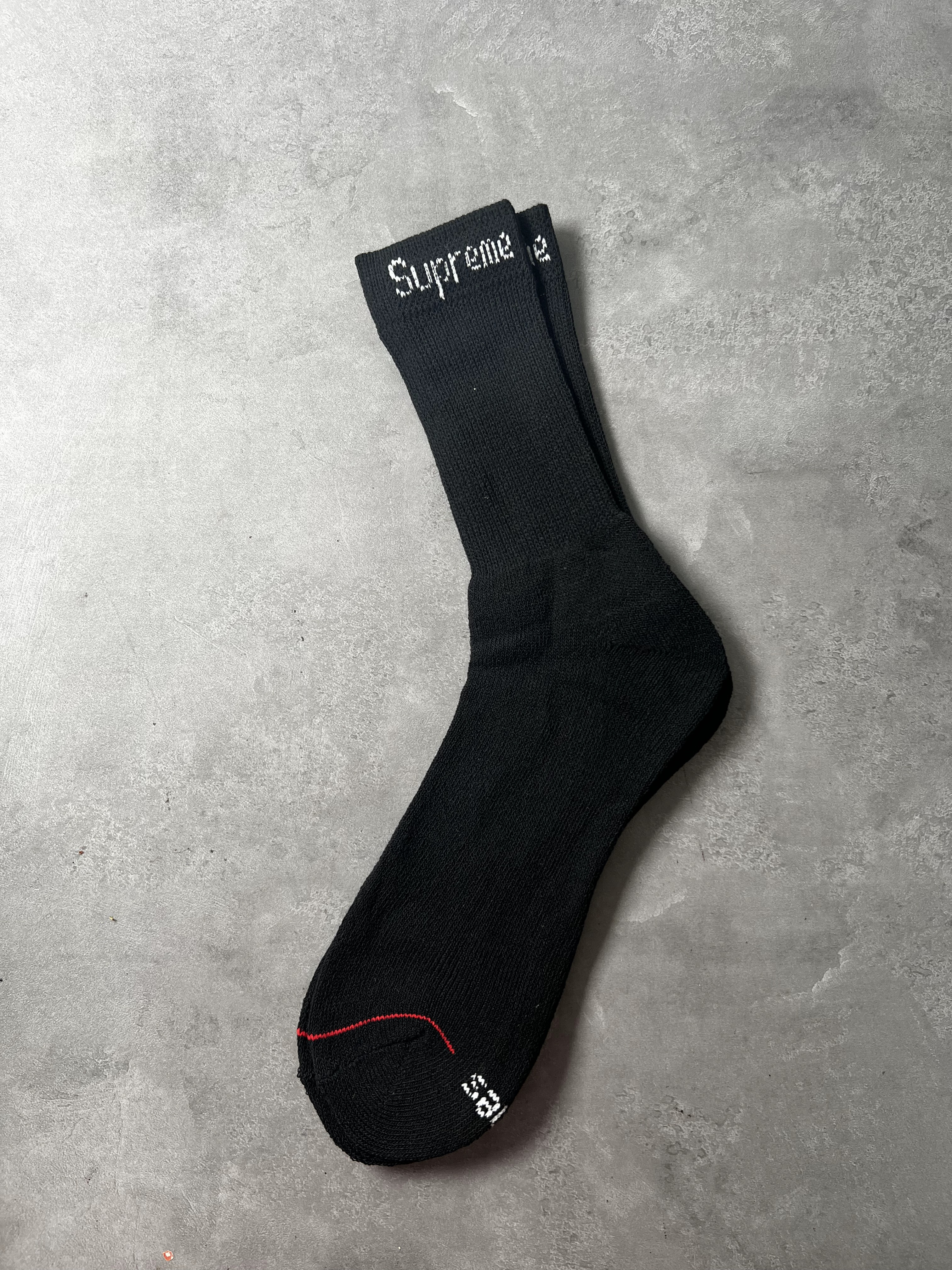 Supreme / Hanes Crew Socks (4 Pack) （SUP-SS21-068）