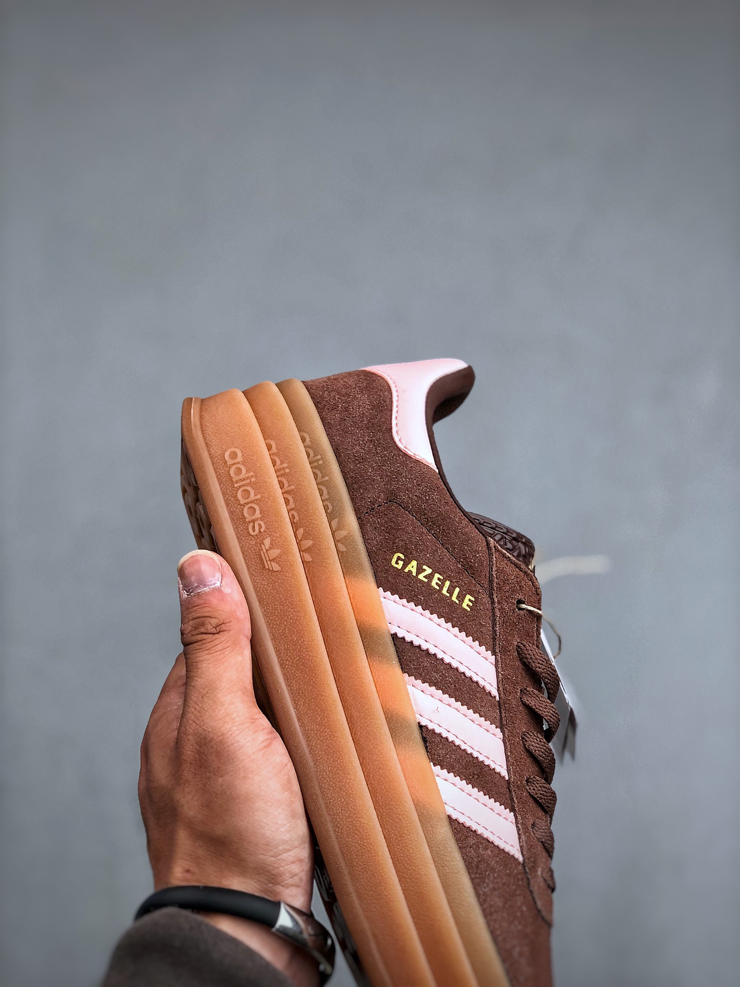 ADIDAS Originals GAZELLE BOLD W Chocolate Pink（JI0326）