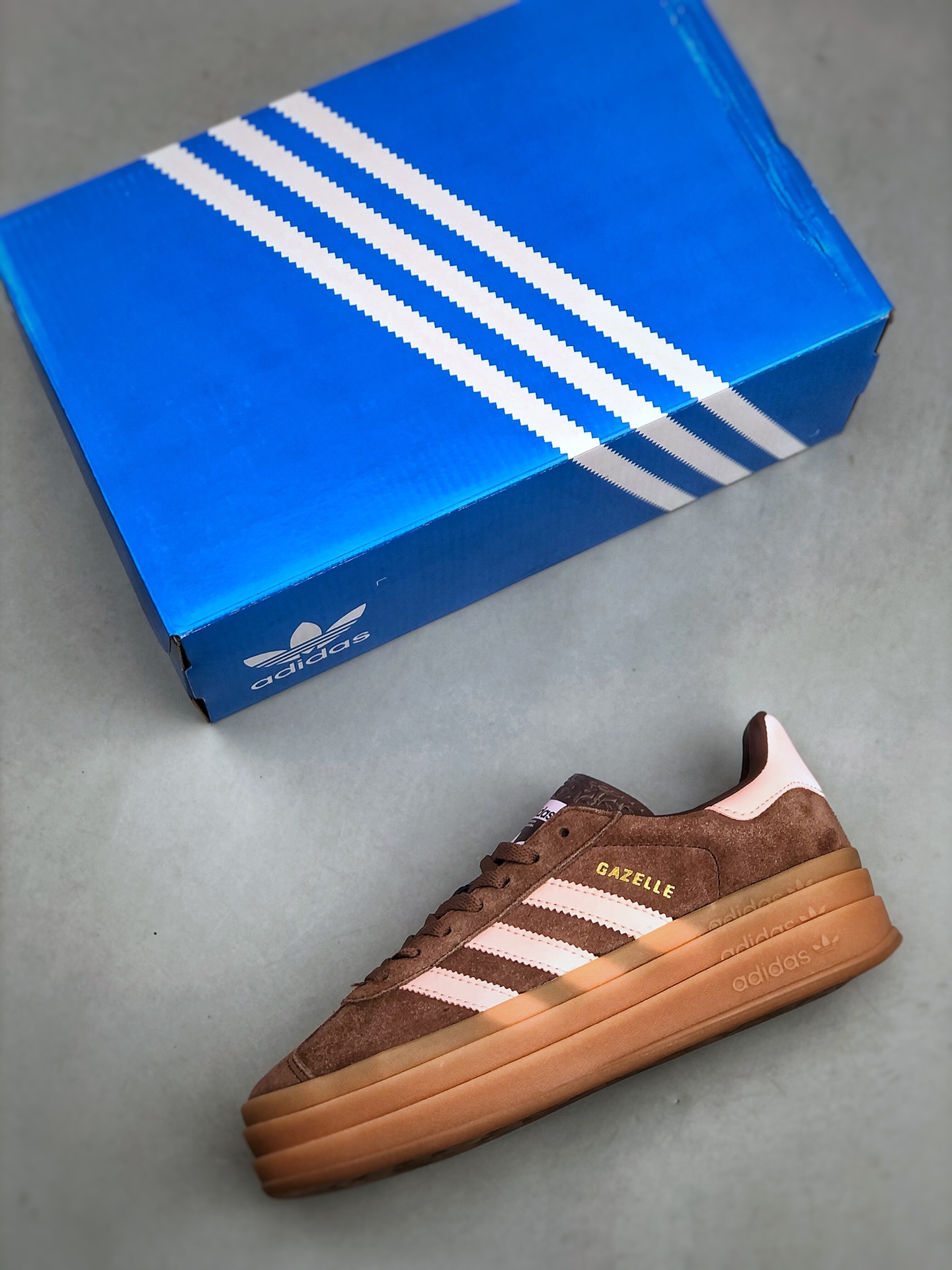ADIDAS Originals GAZELLE BOLD W Chocolate Pink（JI0326）