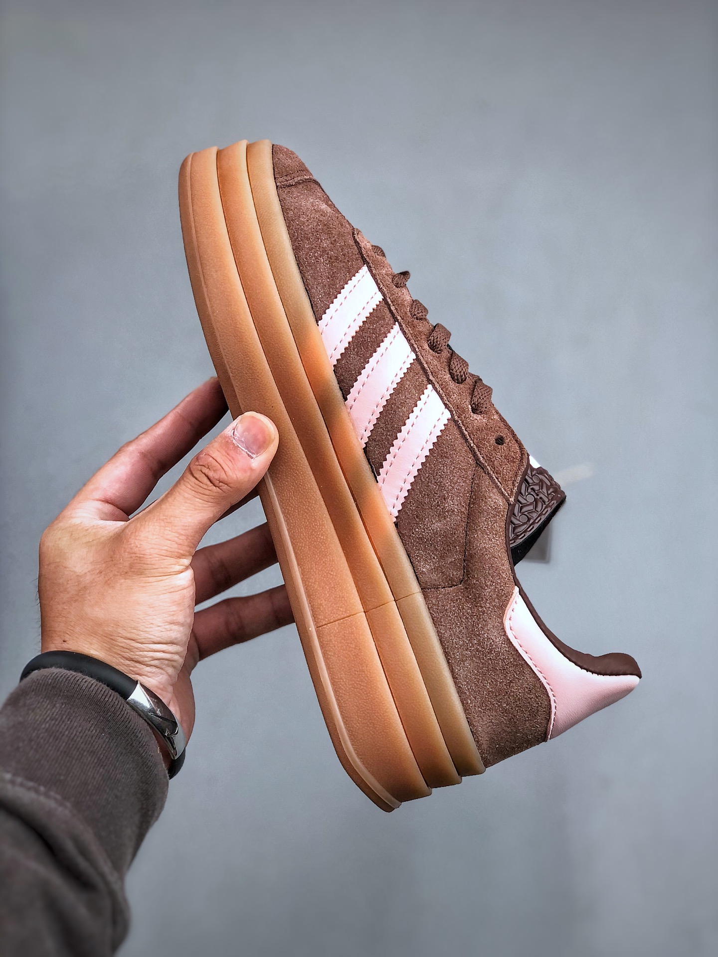 ADIDAS Originals GAZELLE BOLD W Chocolate Pink（JI0326）