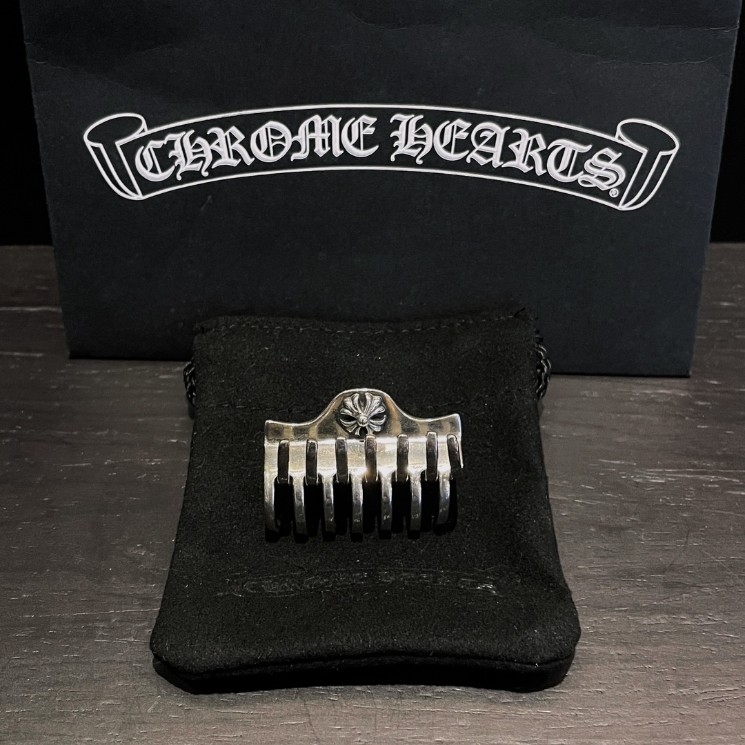 Chrome Hearts Cross flower element large hairpin（CHROME HEARTS 219）