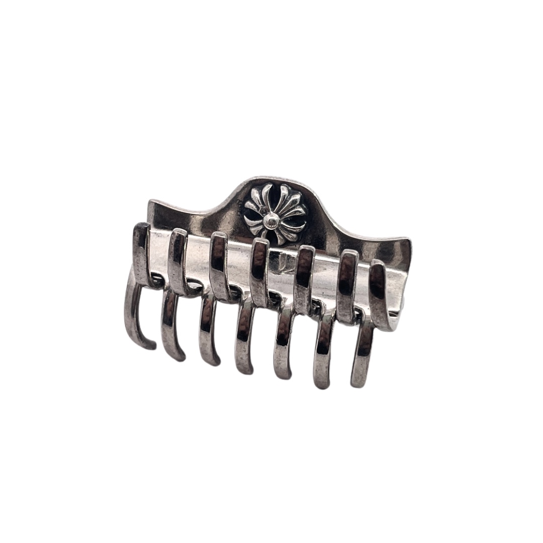 Chrome Hearts Cross flower element large hairpin（CHROME HEARTS 219）