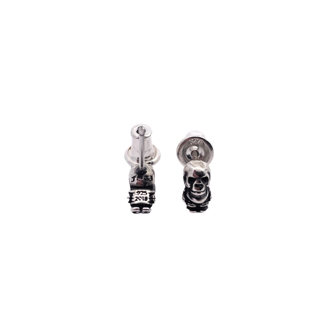 Chrome Hearts Skeleton Soldier Earrings（CHROME HEARTS 223）