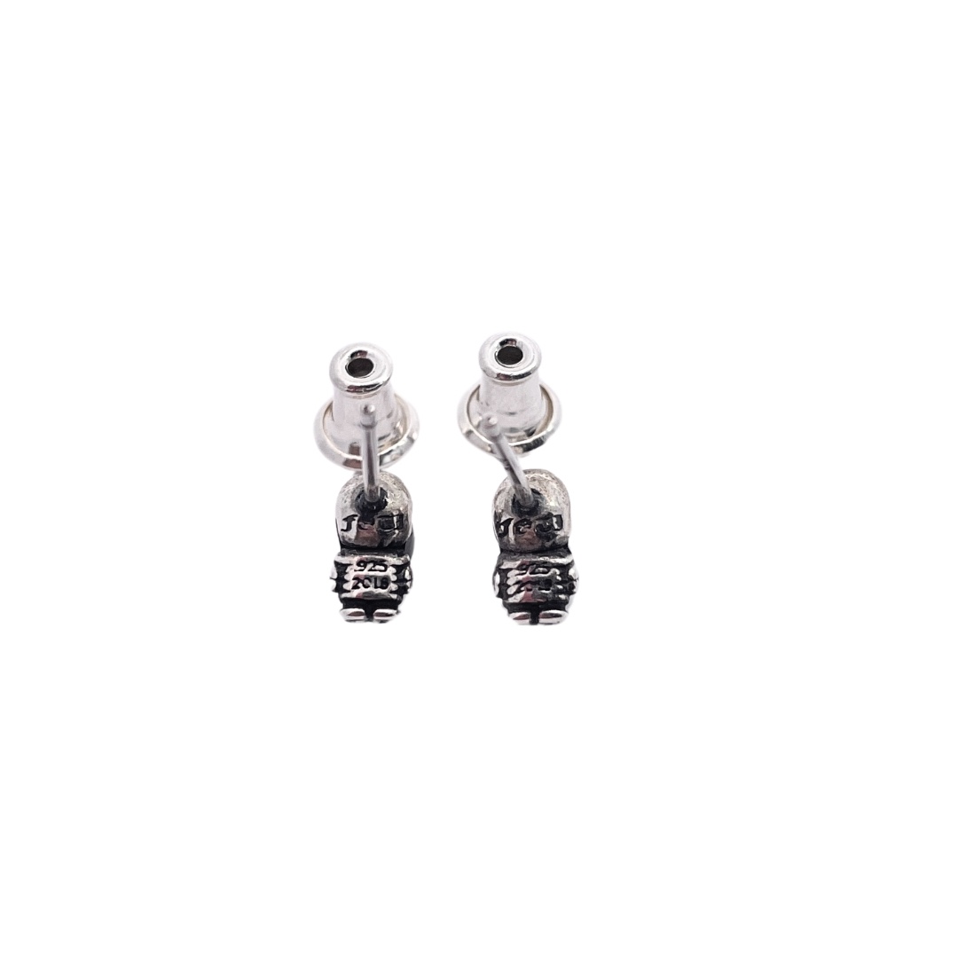 Chrome Hearts Skeleton Soldier Earrings（CHROME HEARTS 223）
