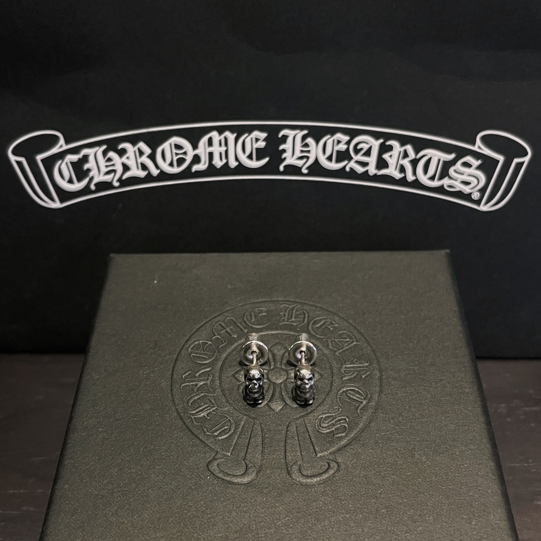 Chrome Hearts Skeleton Soldier Earrings（CHROME HEARTS 223）