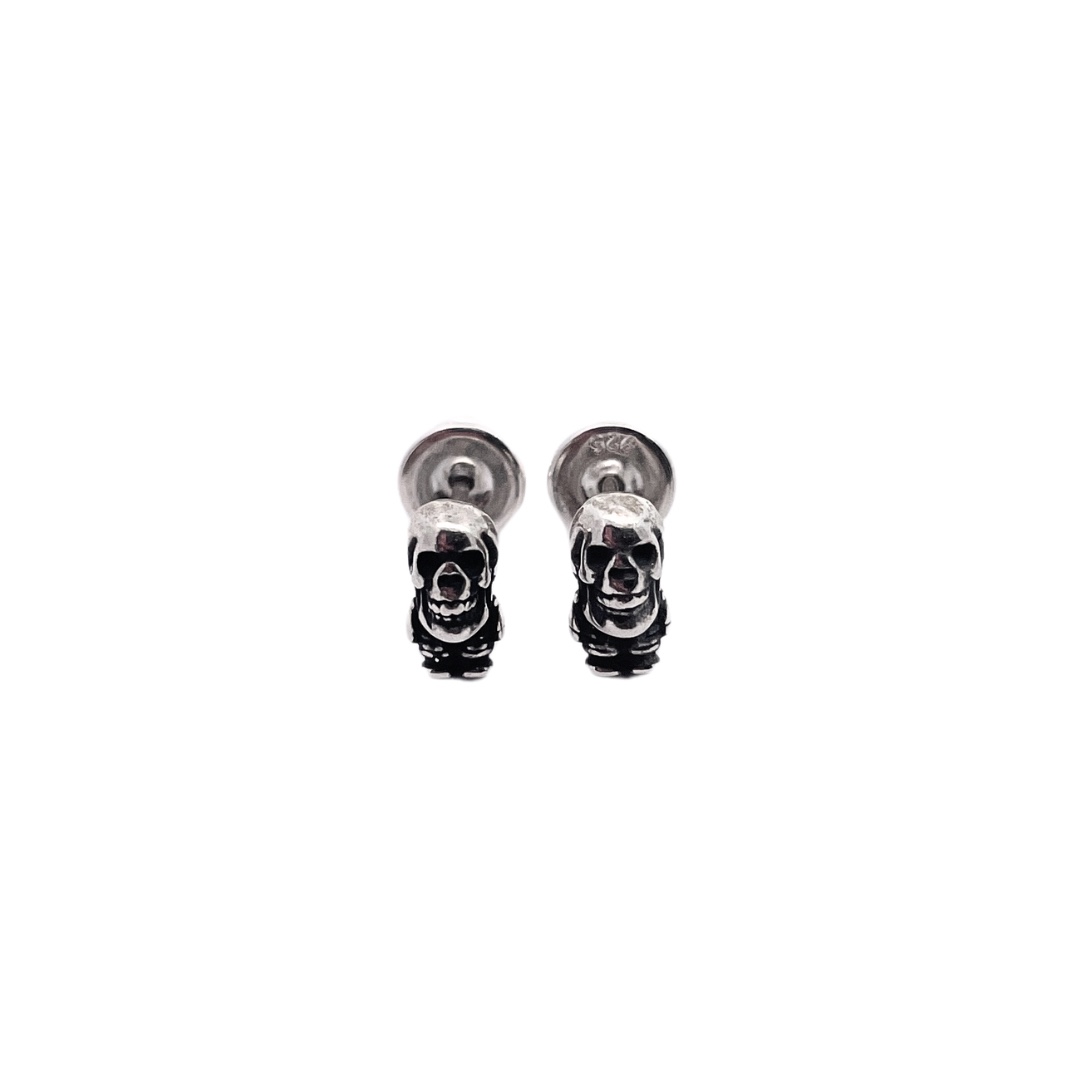 Chrome Hearts Skeleton Soldier Earrings（CHROME HEARTS 223）