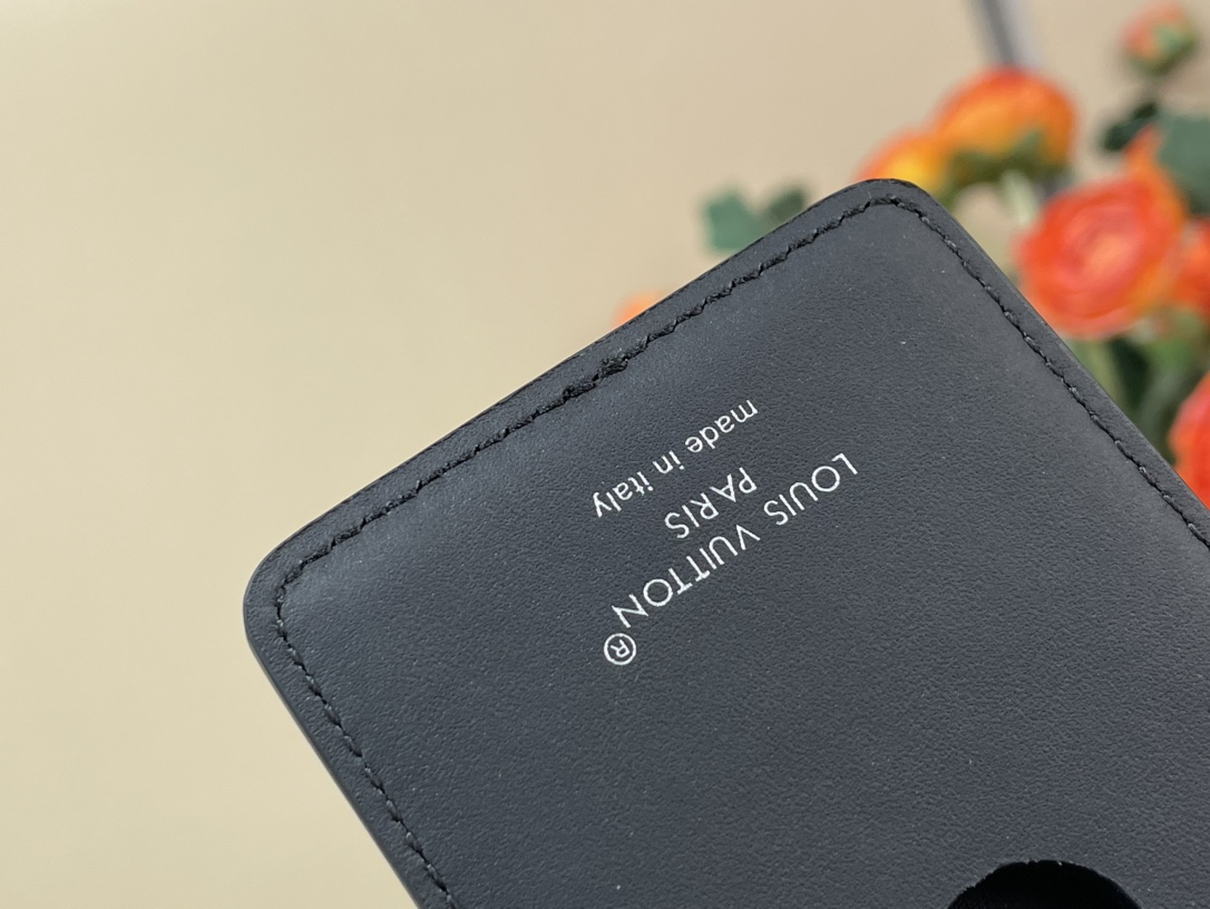 Louis Vuitton Porte-Cartes Magnet Monogram Macassar Canvas（M13185）