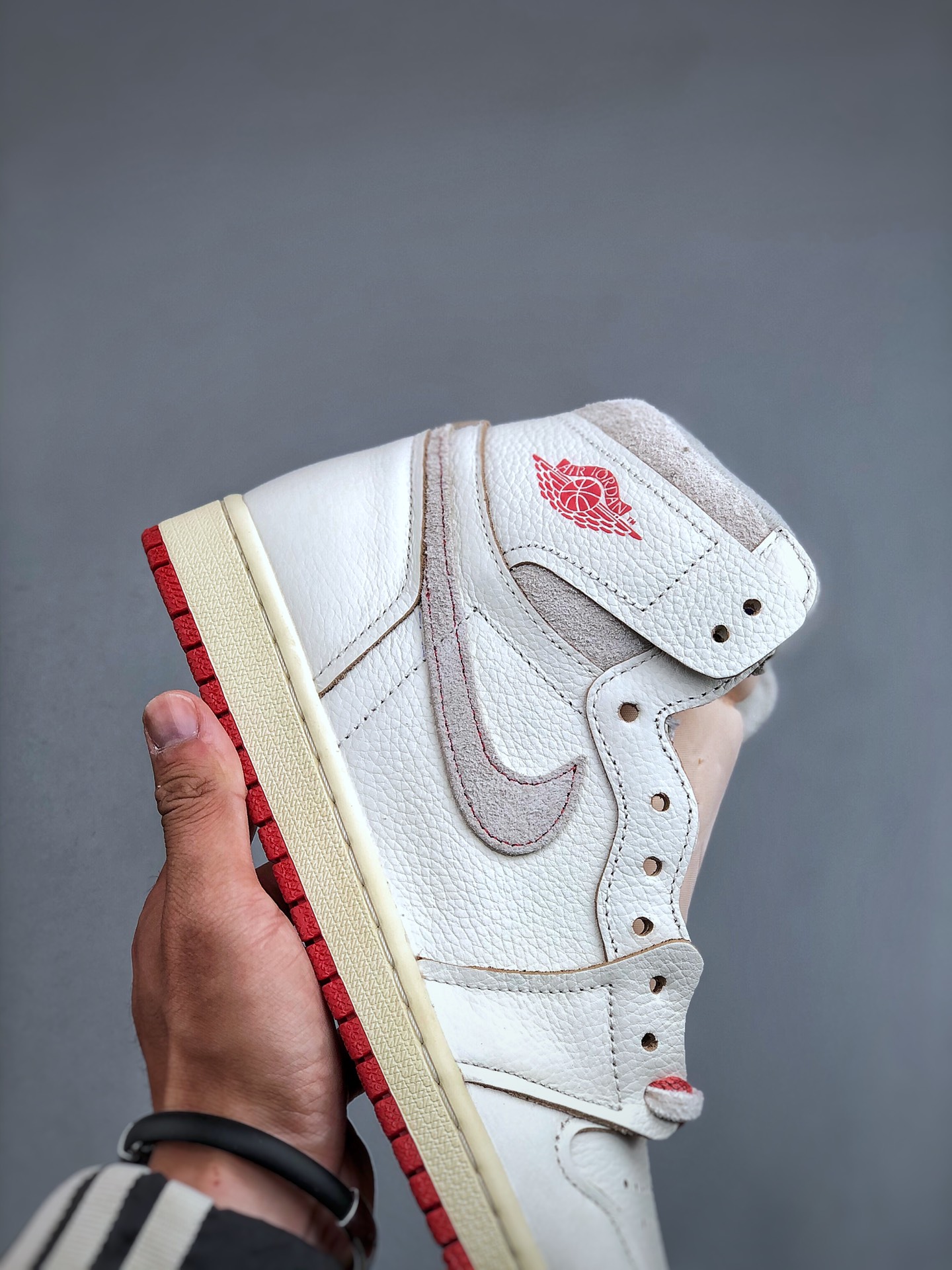 Nike  Air Jordan 1 Retro High OG "Sail/Light Bone/Cinnabar"（DB4612-100）
