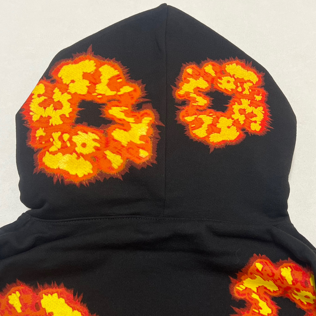 Denim Tears x Offset Wreath Hoodie 'Black(BFSET-HS01）