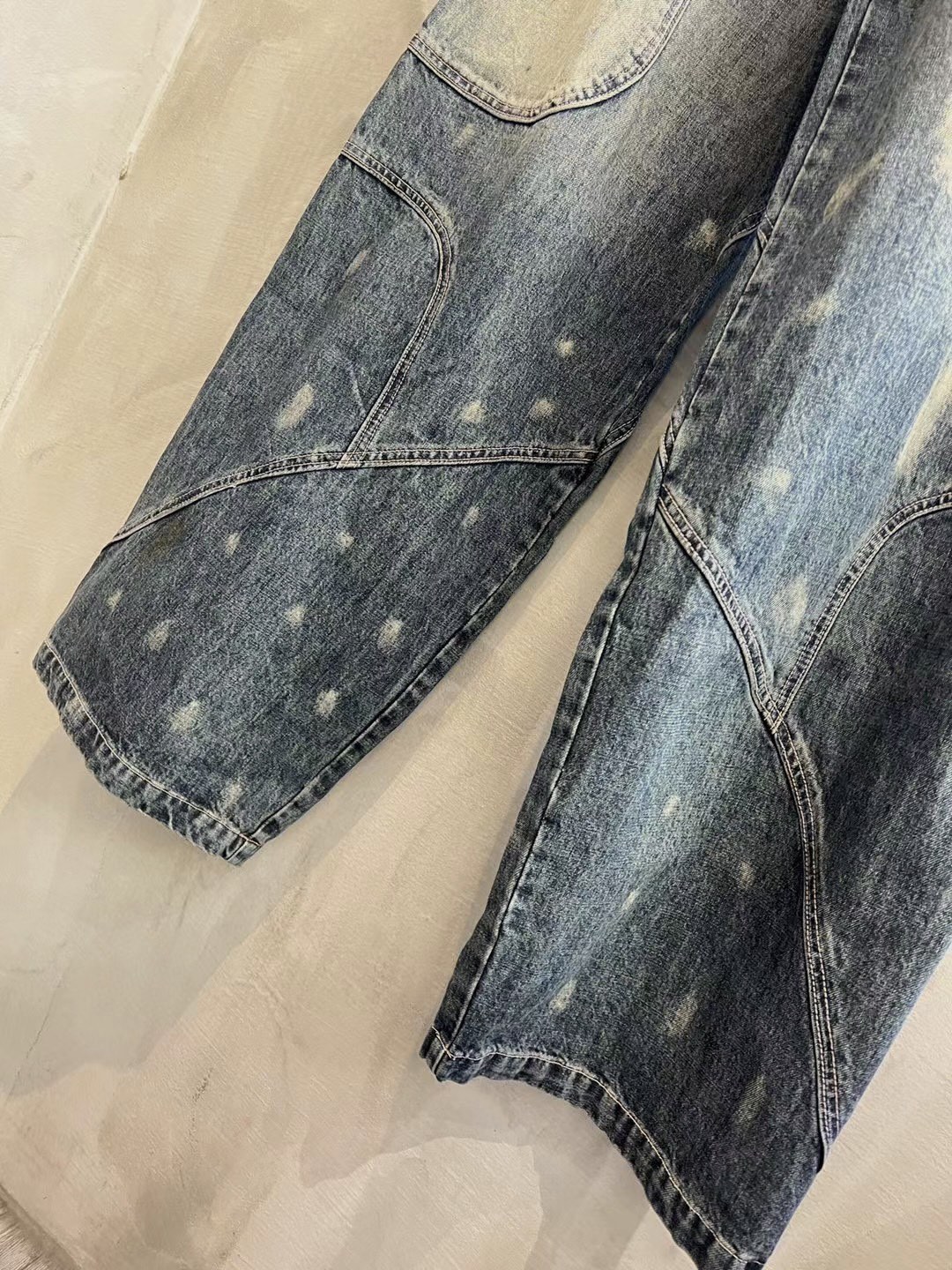 Acne Studios Super baggy fit jeans (BK0634-863）