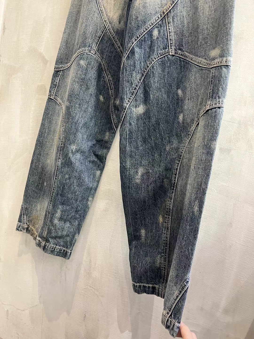 Acne Studios Super baggy fit jeans (BK0634-863）