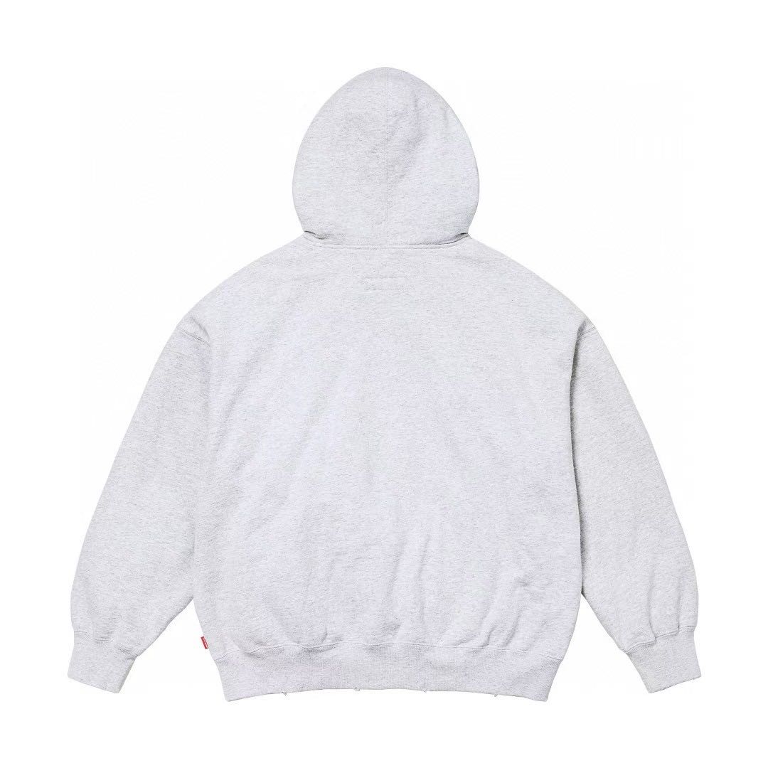 Supreme x MM6 Maison Margiela Zip Up Hooded Sweatshirt （SUP-SS24-113）