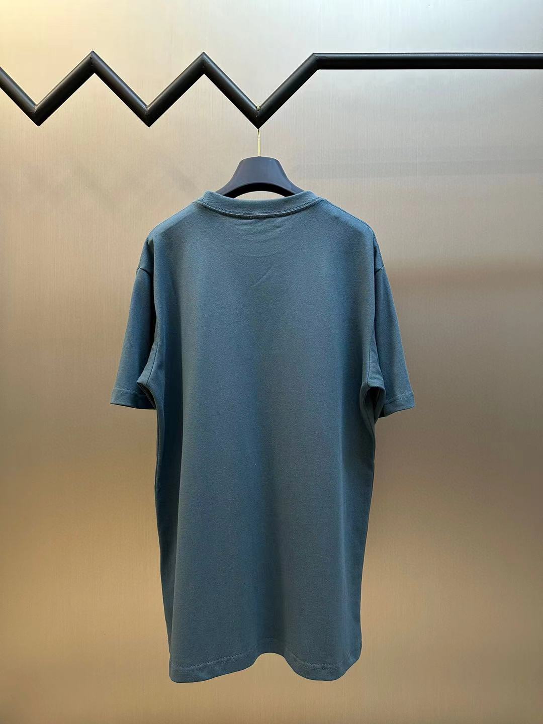 Dior Charm T-shirt (relaxed fit) Cotton jersey（513J696D0554_C088）