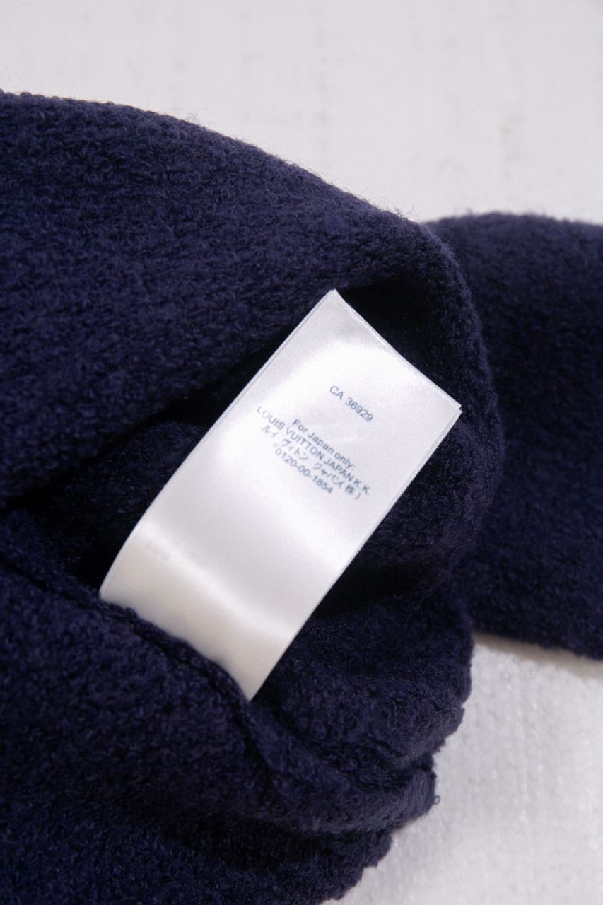 Louis Vuitton LV Intarsia Crewneck Navy（1A96KK）