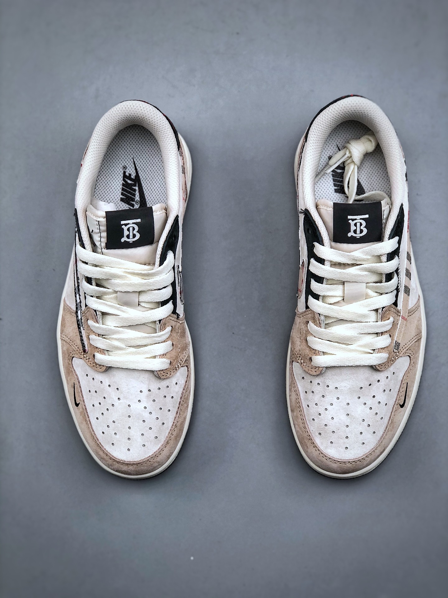 Travis Scott x Nike Air Jordan 1 Low x BURBERRY Air Jordan 1 Low（DM7866-049）