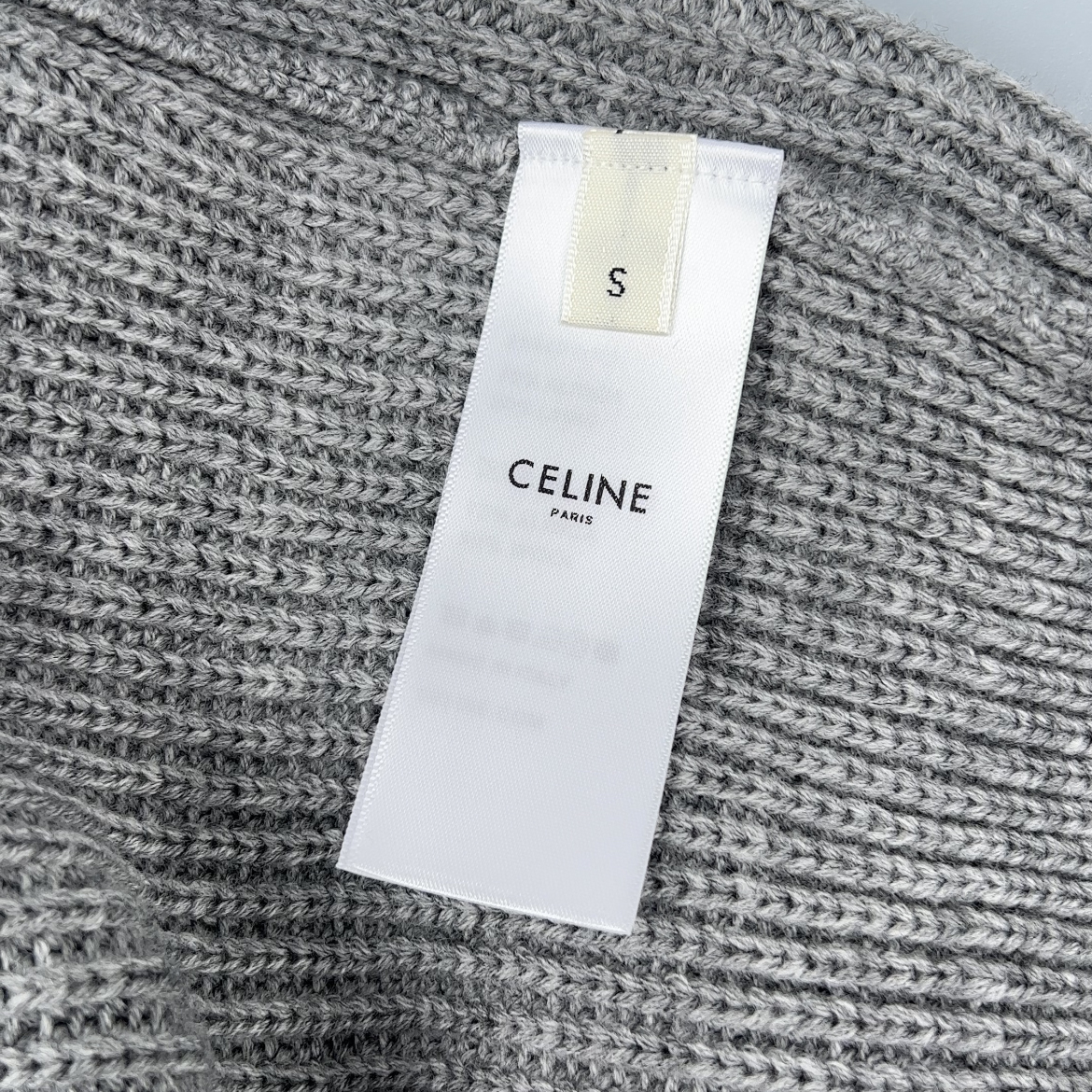 CELINE Triomphe crew neck sweater  (RY0GS423P-09GM）