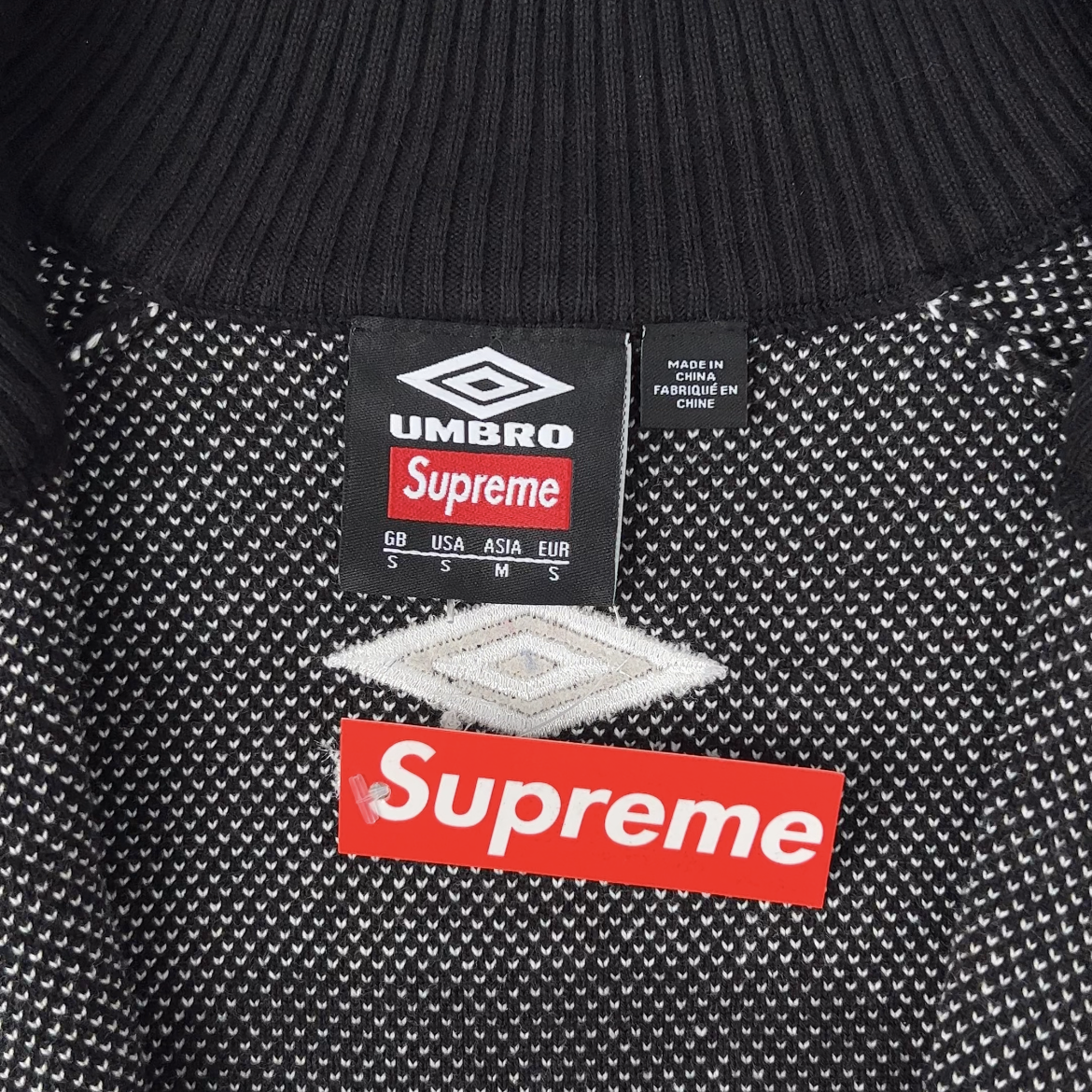 Supreme x Umbro Zip Up Sweater Purple 25SS（SUP-SS25-236）