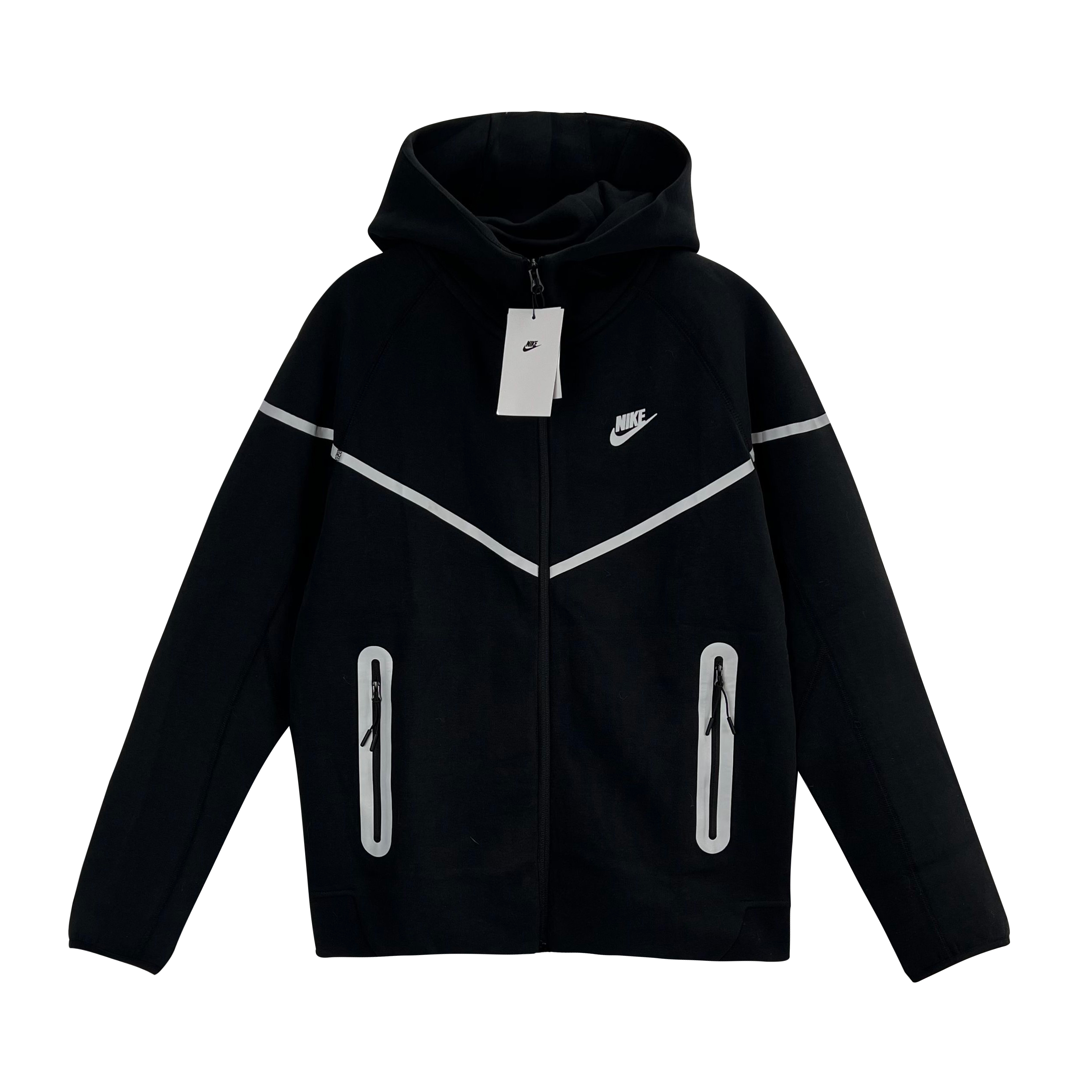 Nike Tech Fleece Full-Zip Windrunner-Reflective strips（FZ0754-010）