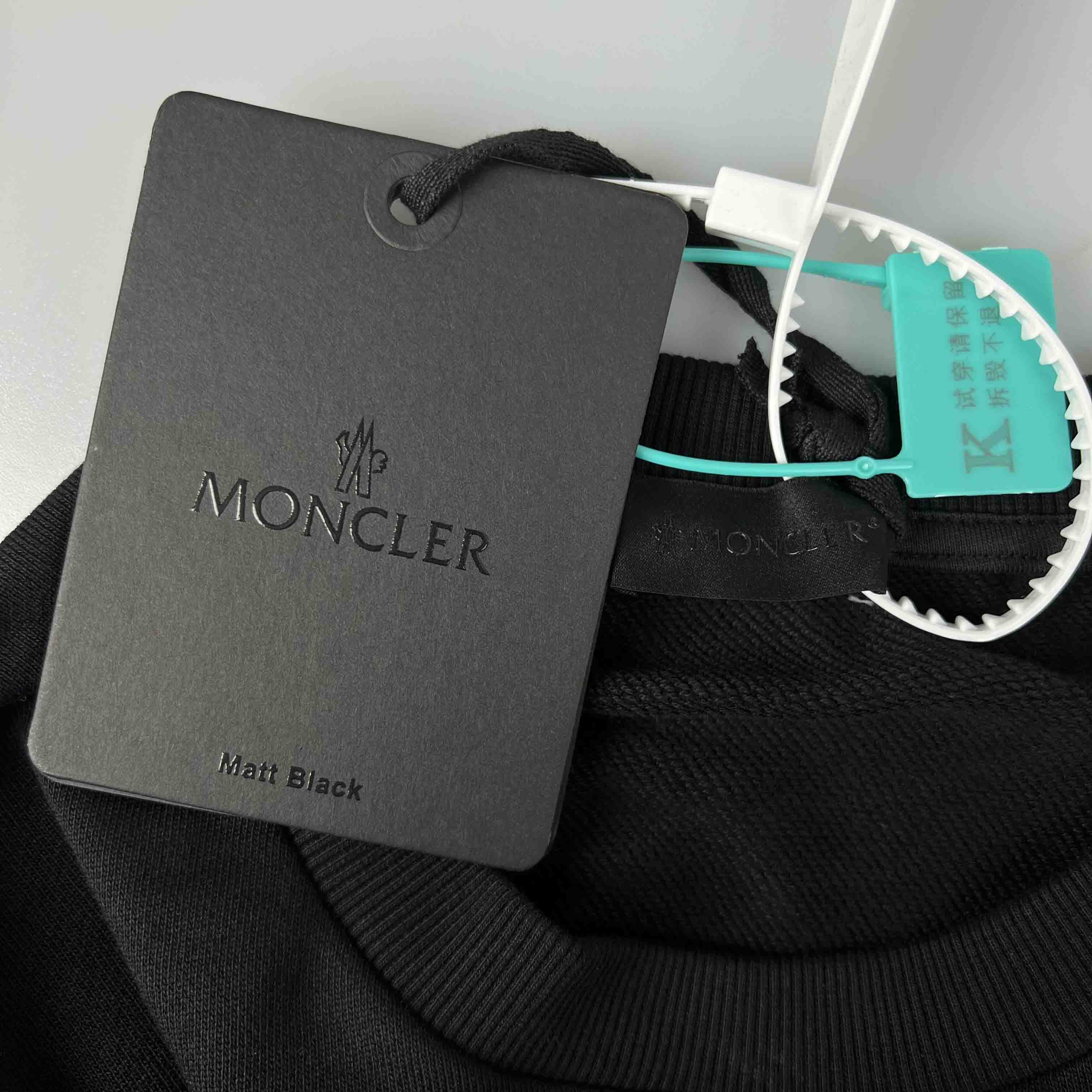 MONCLER Black Men's Blur Logo Hoodie（K10918G00007809KR999）