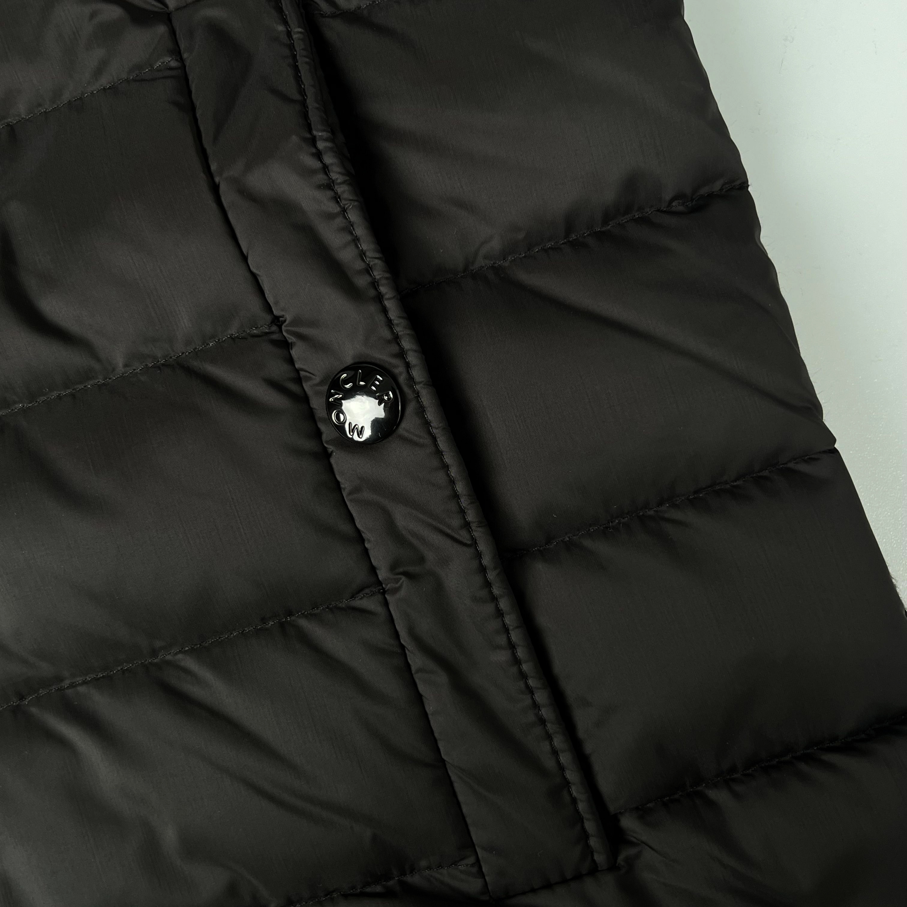 MONCLER Men's Logo Patch Knit Hooded Padding-NFCバージョン（G20919B50800A9340777）